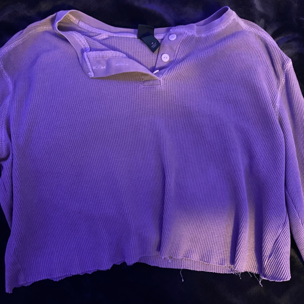 Cropped long sleeve